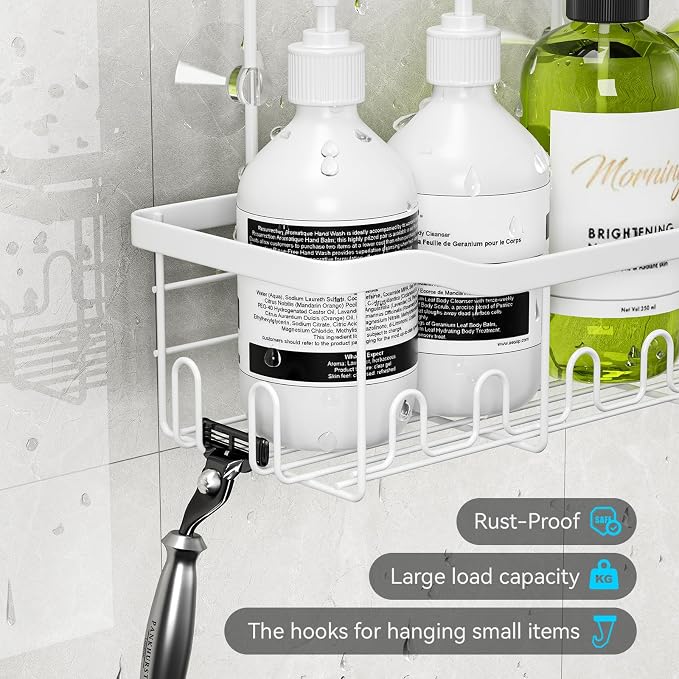 BYT Shower Caddy Hanging, Organizer Hanging - Image 3