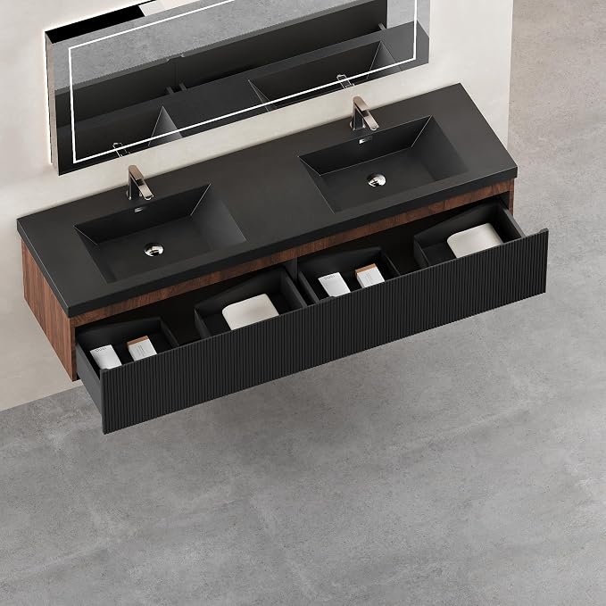 72'' Floating Bathroom Vanity - Image 7