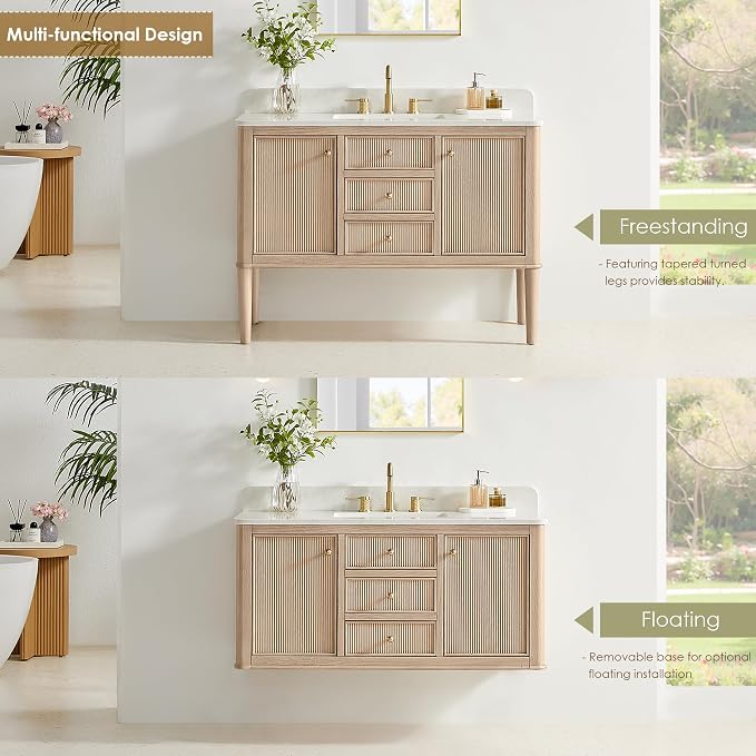 ALTAIR 48 Inch Bathroom Vanity - Image 3