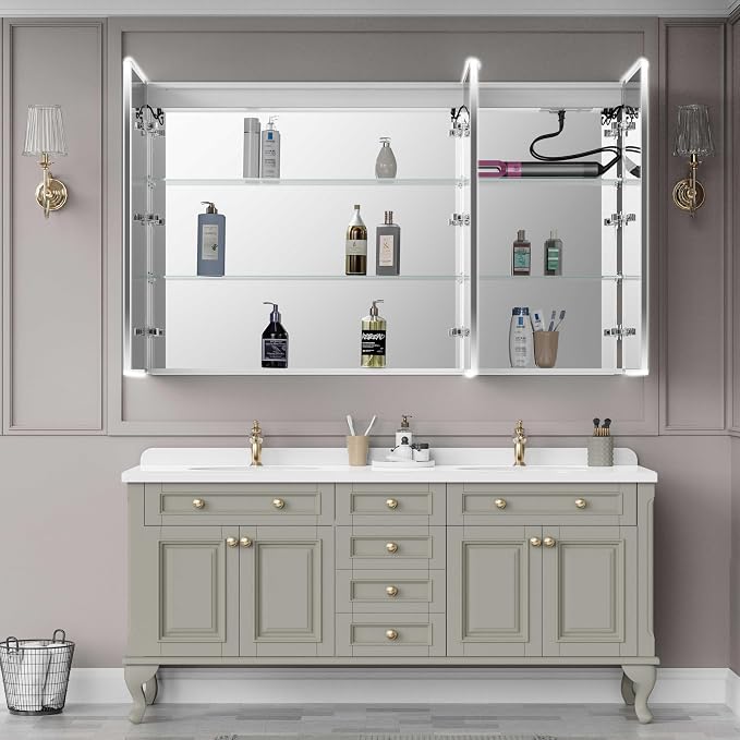 Recessed Medicine Cabinets for Bathroom - Image 8