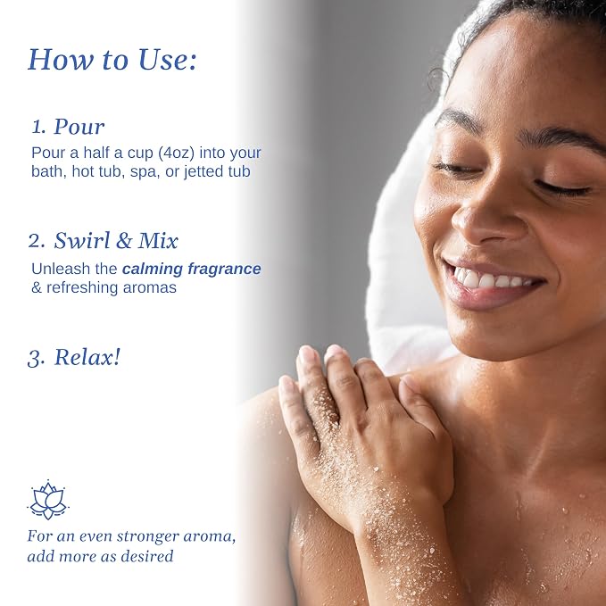 Relax Spa & Bath, Epsom & Dead Sea Salts, Aromatherapy Bath Salts - Image 7