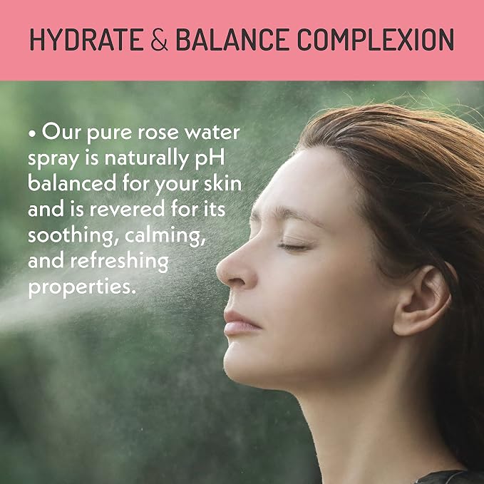 Eve Hansen Organic Rose Water Spray – Pure Rosewater Face & Hair Mist - Image 7