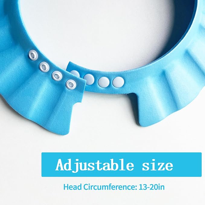 Soft Adjustable Baby Shower Cap - Image 3