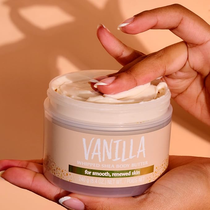 Tree Hut Vanilla Whipped Shea Body Butter, Long-Lasting Hydration - Image 5