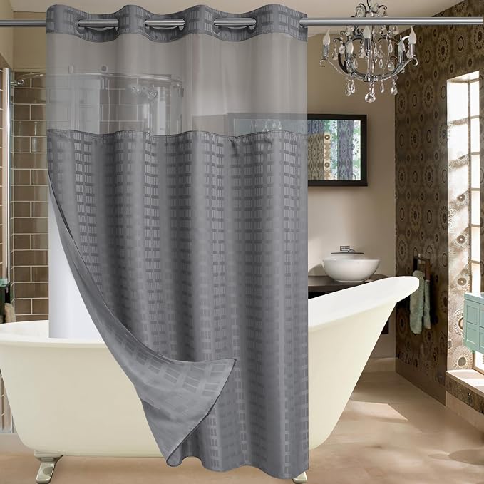 Conbo Mio Stall No Hook Shower Curtain by ConboMio
