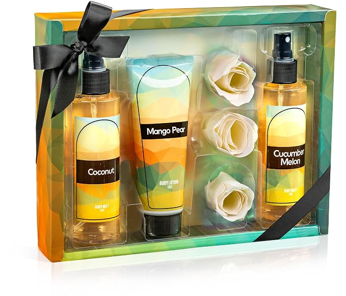 Fine Fragrance Body Mist & Body Splash Gift Set – Luxury Self-Care Combo by FreidaandJoe
