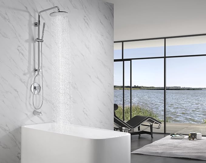 sumerain Retrofit Rain Shower Heads System - Image 3