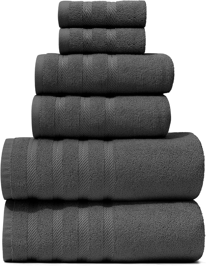 Hearth & Harbor Bath Towels for Bathroom by HearthHarbor