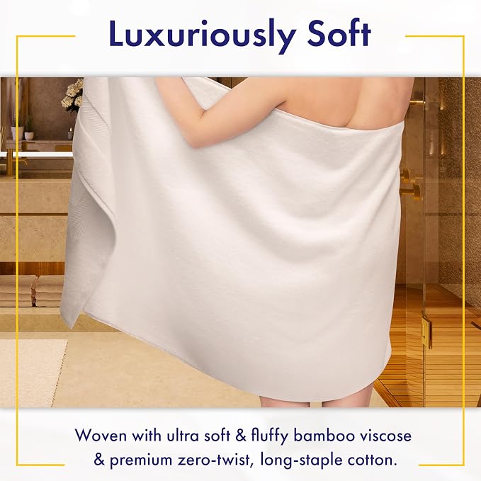 Ultra Soft & Plush Viscose from Bamboo Bath Sheets - Image 2