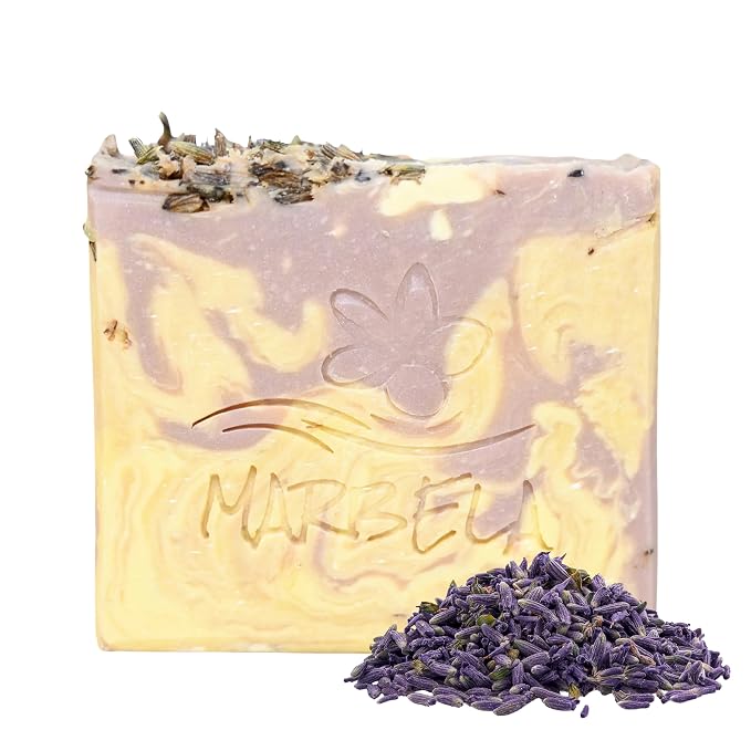 Marbela Cosmetics Lavender Dream Handmade Soap Bar by Marbela