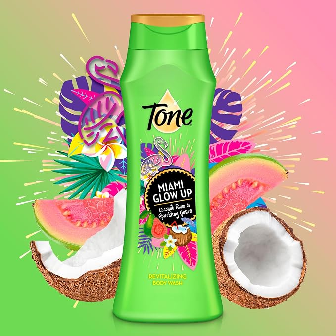 Tone Body Wash, Miami Glow Up, 16 fl oz - Image 2