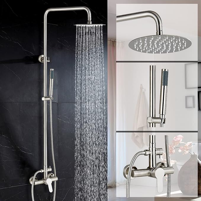 Rain Shower System Outdoor Shower Fixtures - Image 9