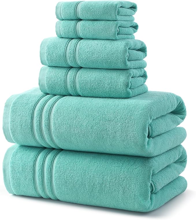 REDKISS 6 Piece Luxury Bath Towel Set by REDKISSOnline