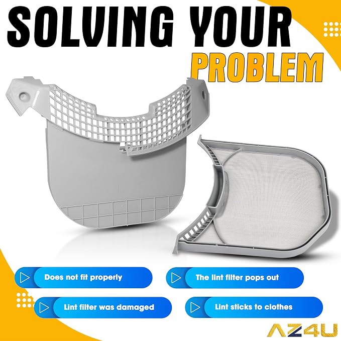 Dryer Lint Filter Screen And Lint Trap Cover Housing Replaces - Image 3