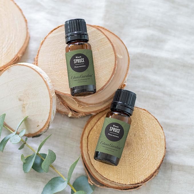 Edens Garden Spruce- Black Essential Oil- 100% Pure Premium Grade, Therapeutic - Image 2