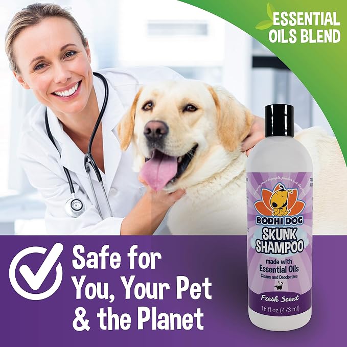 Bodhi Dog Skunk Shampoo | Skunk Smell Odor Remover Cleans & Deodorizes Using - Image 3