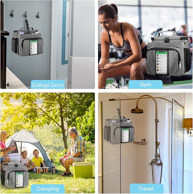 Bukere Portable Shower Caddy Tote Bag - Image 7