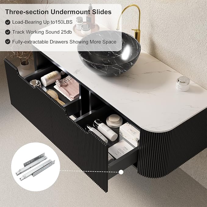 48" Floating Bathroom Vanity - Image 5