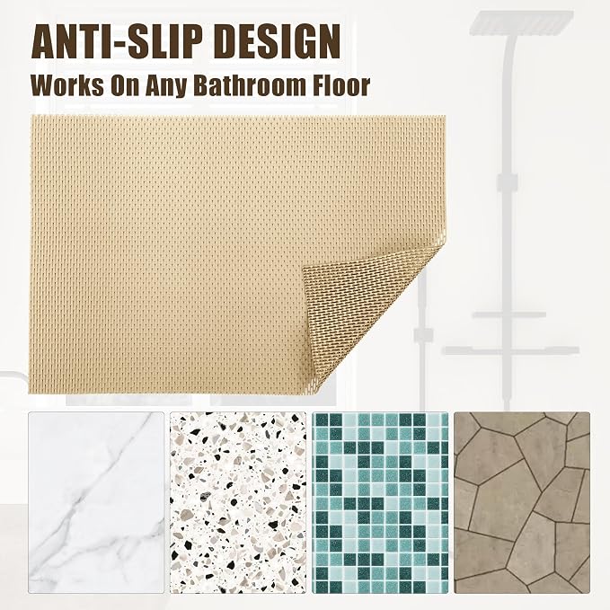 HOMBYS 47 x 32 Extra Large Shower Mat - Image 5