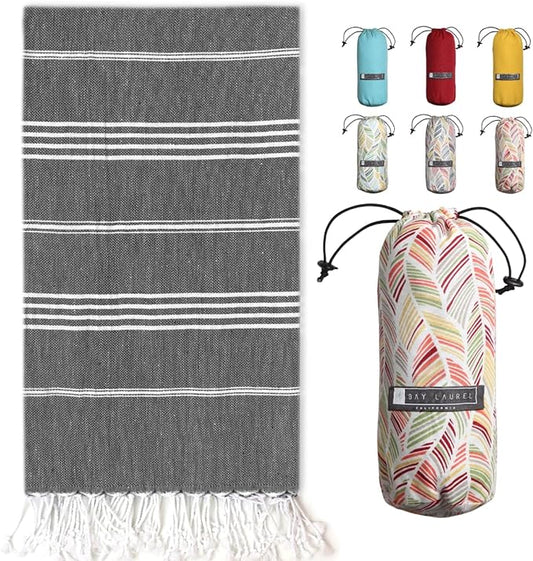 BAY LAUREL Turkish Beach Towel by BayLaurel