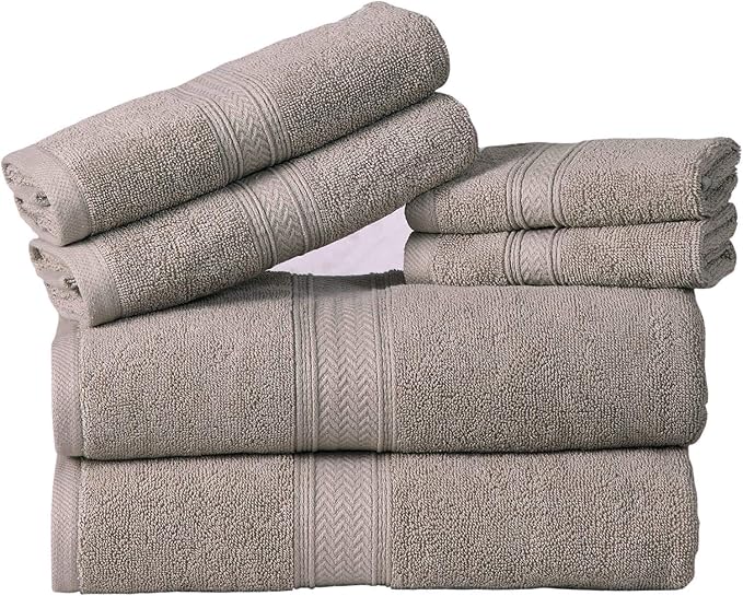 Hillfair Premium 600 GSM Cotton Bath Towel Set - Image 5