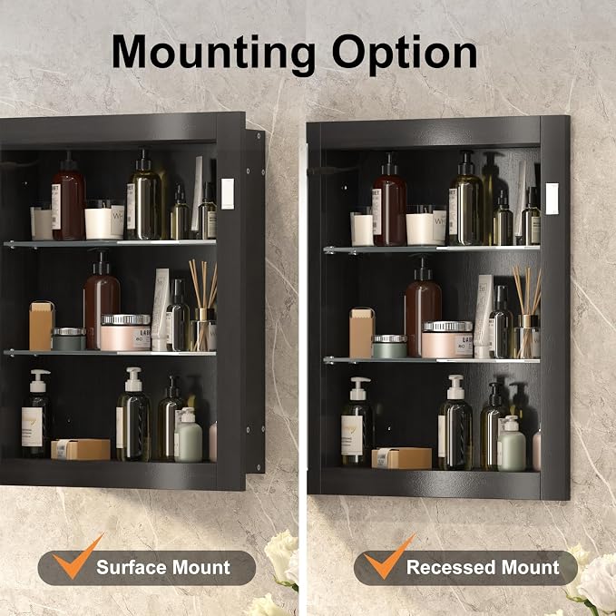 Led Oval Medicine Cabinet Mirror - Image 4