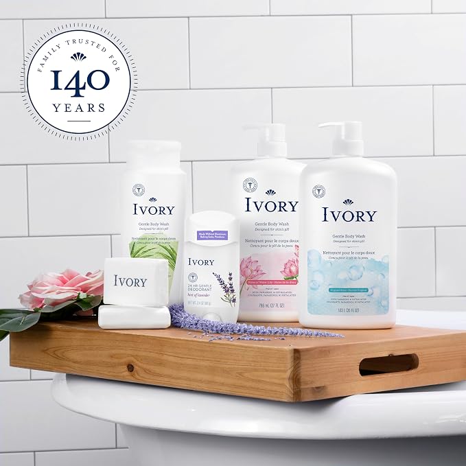 Ivory Gentle Bath Bar Soap, Family Pack, Designed - Image 7