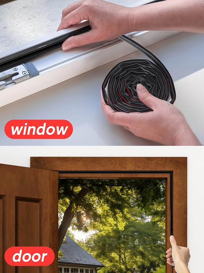 Weather Stripping Silicone Door Seal Strip - Image 7