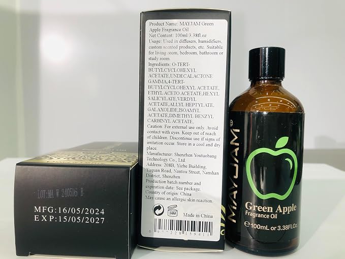 MAYJAM 3.38FL.OZ Green Apple Fragrance Oils - Image 9