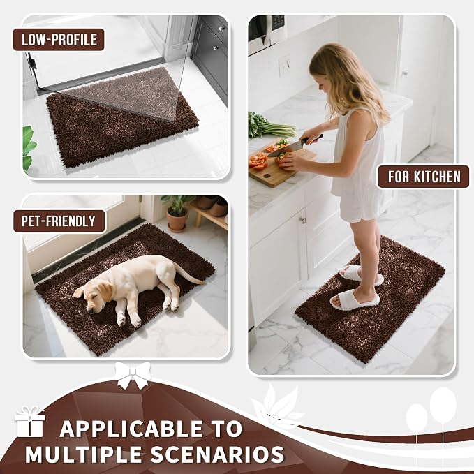 Yimobra Long Bathroom Rug Non Slip 44x24 Inch, Extra Thick Soft Absorbent - Image 7