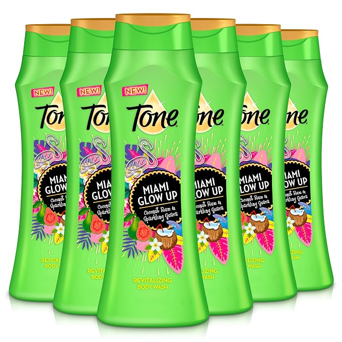 Tone Body Wash, Miami Glow Up, 16 fl oz by Tone