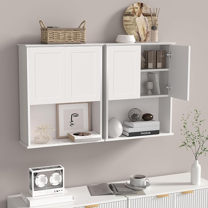 Bathroom Wall Cabinet Wooden - Image 3