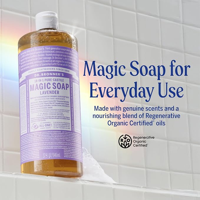 Dr. Bronner's - Pure-Castile Liquid Soap - Made - Image 3