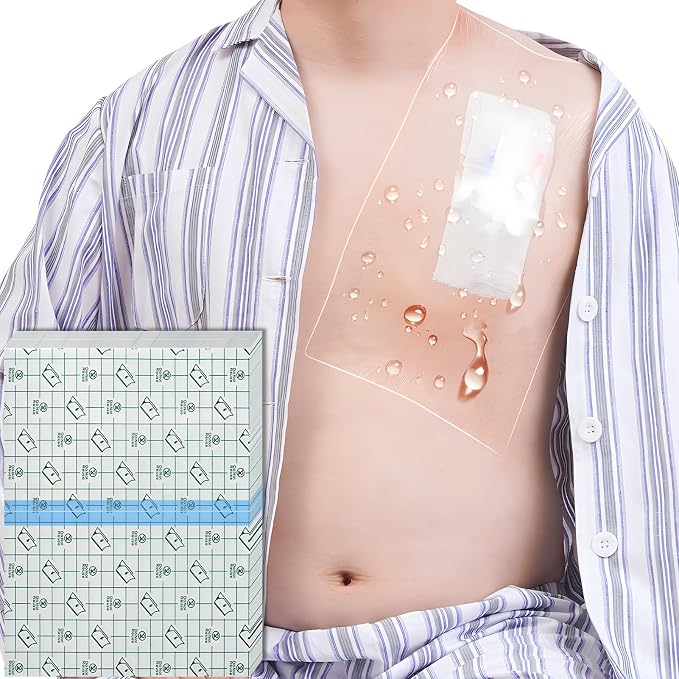 Shower Protector, Waterproof Wound Bandage Protector Disposable Transparent by Hola+Health