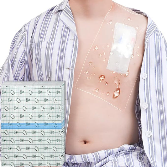 Shower Protector, Waterproof Wound Bandage Protector Disposable Transparent by Hola+Health
