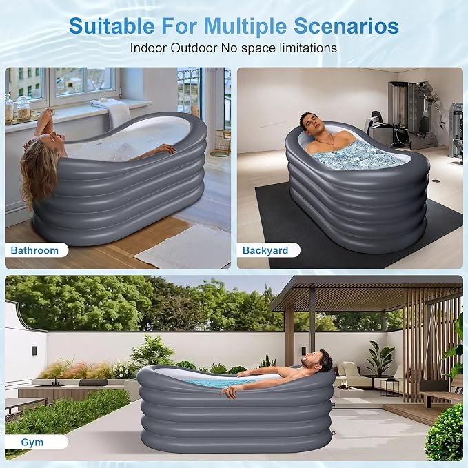 BINYUAN Inflatable Bathtub for Adults - Image 7