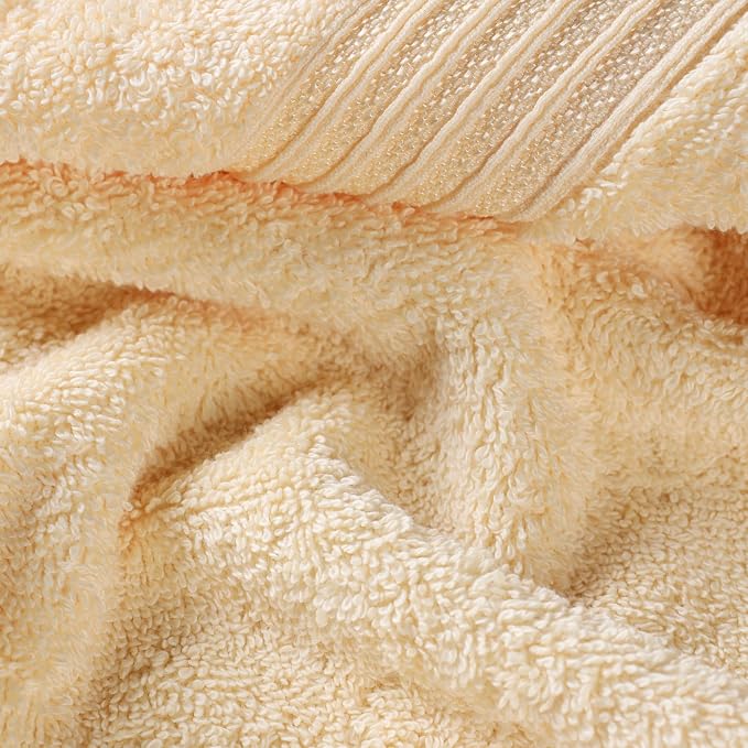 Superior Egyptian Cotton Bath Towel Set, Home Bathroom Towels, Guest Bath - Image 9