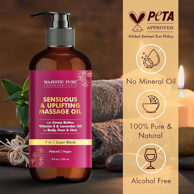 MAJESTIC PURE Cocoa Massage Oil - Image 5