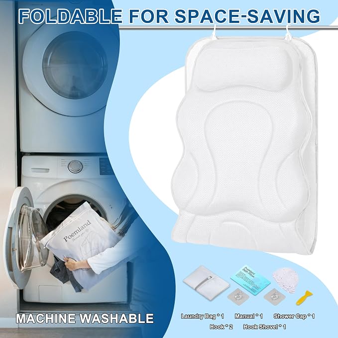 Full Body Bath Pillow for Tub - Image 5
