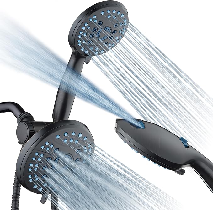 Hotel Spa AquaCare As-Seen-On-TV High Pressure Handheld & Rain 50-mode 3-way by HotelSpa