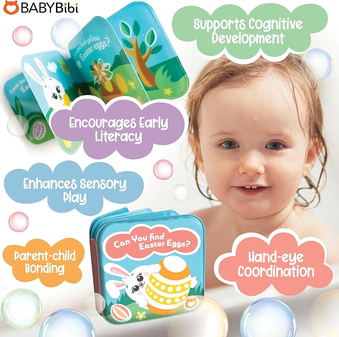 Easter Bath Book Set for Babies & Toddlers – 4 Colorful, and Waterproof Bath - Image 6