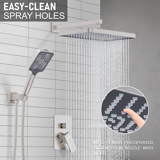 Shower System 13-Inch Rainfall Shower Head - Image 2