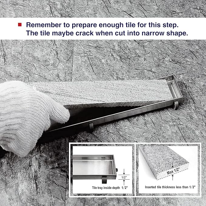 Neodrain 54-Inch Linear Shower Drain - Image 6