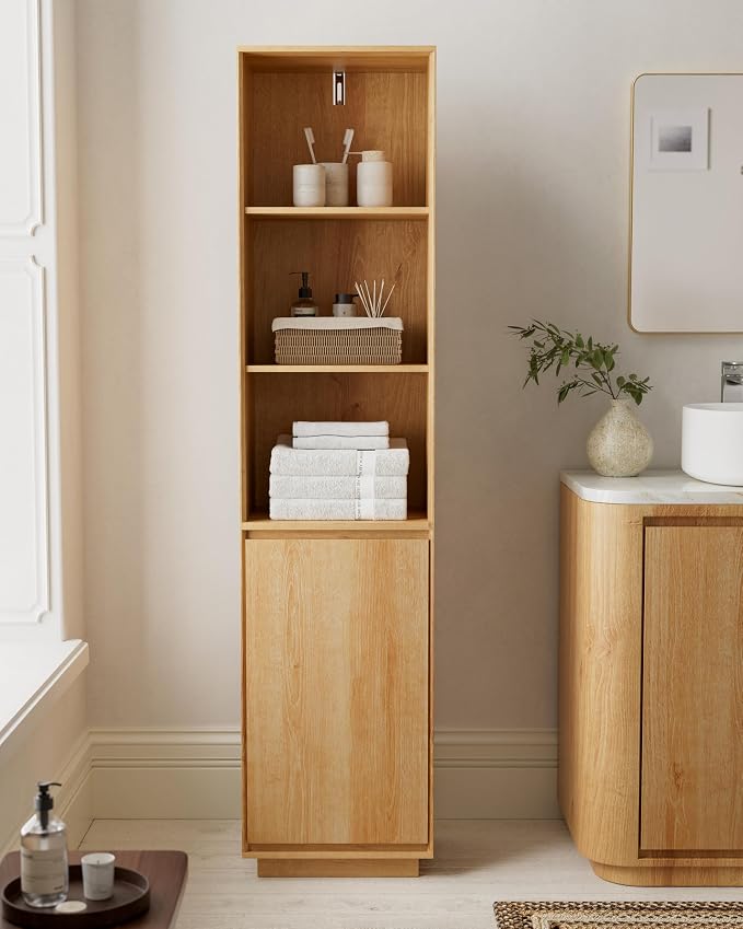 67" Tall Bathroom Cabinets Set of 2 - Image 2