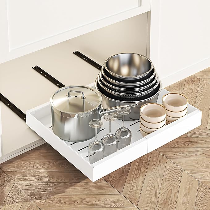 LEGUANG Expandable Pull-Out Cabinet Organizers by LEGUANG