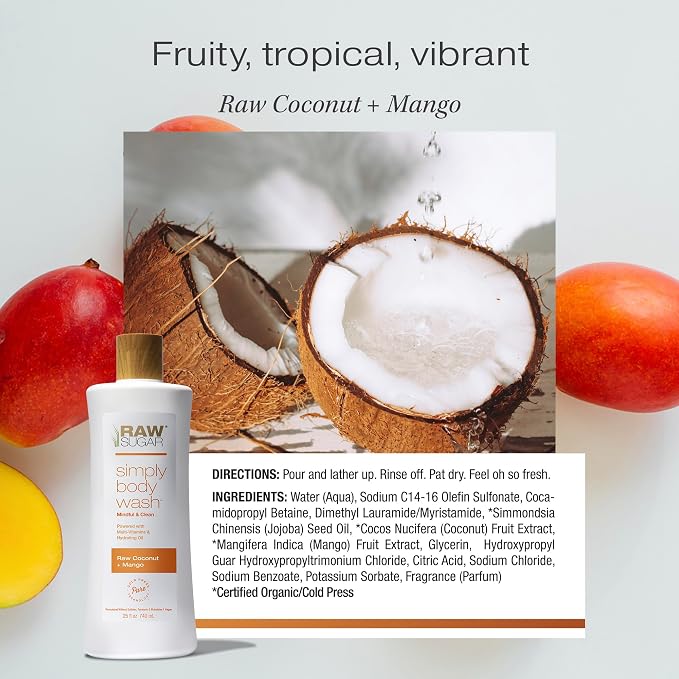 RAW SUGAR Simply Body Wash - Image 5