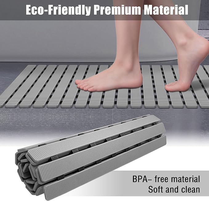 MBOSS Bathtub Mat Non Slip, Shower Mat - Image 4