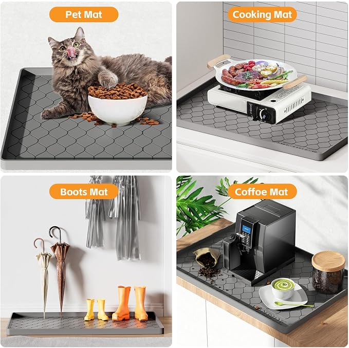 Silicone Under Sink Mat 31" x 22", kitchen Essentials and Gadgets, Shelf liner - Image 6