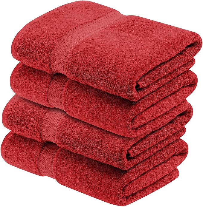 BNM Egyptian Cotton Heavyweight Towels, 800 GSM Bath Towels, Highly-Absorbent by Blue+Nile+Mills