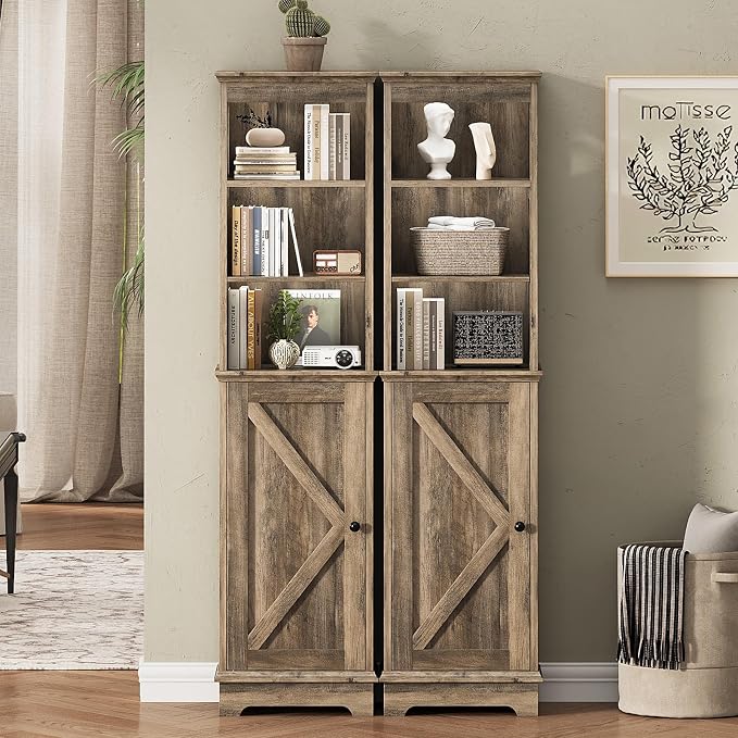Narrow Bathroom Storage Cabinet - Image 7
